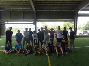 有名サッカー選手Ｈ氏のサッカー教室とのコラボ余暇支援プロジェクト